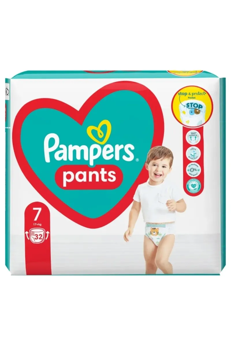 DIAPER PANTS NO.7 17KG+ 32PCS