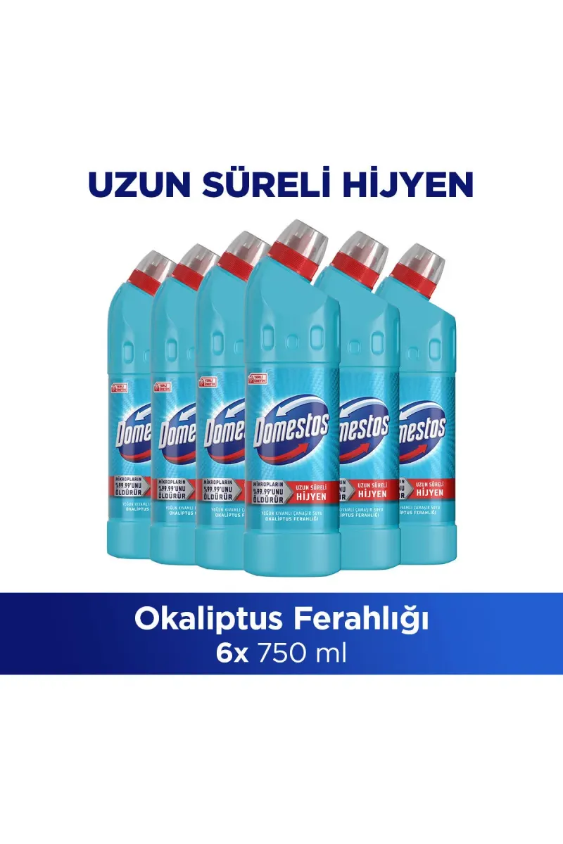 Bleach Intense Consistency Eucalyptus Freshness 750 ml X6