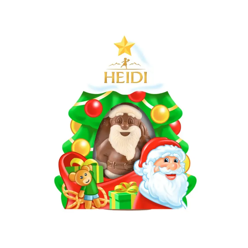HEIDI Figurina Mos Craciun Ciocolata cu Lapte 20 g