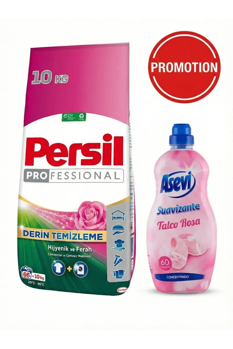 Special Offer Package: Professional Colored Clothes Rose 10 KG - Asevi Rose Fabric Softener