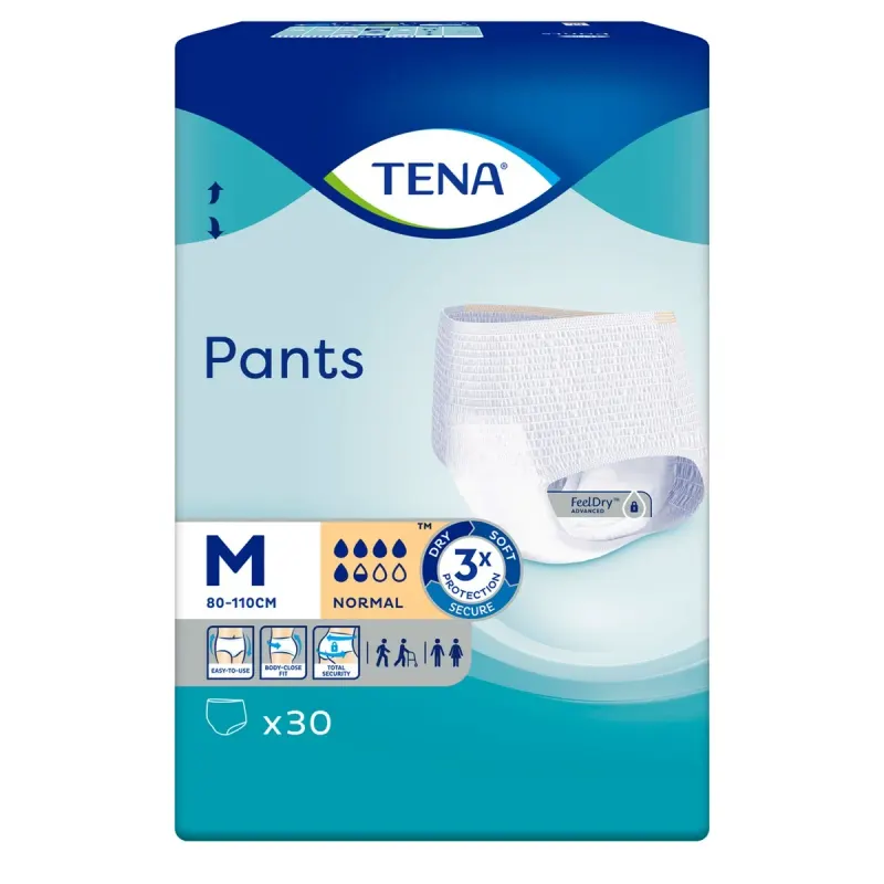 TENA Scutece pentru Adulti Tip Chilot Masura M 30 bucati