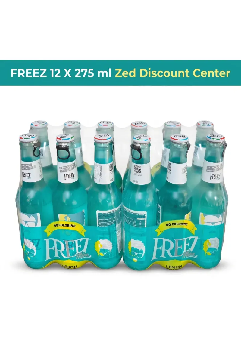 Premium Sparkling Drink | LEMON 12 x 275ml Pack | Refreshing Beverage