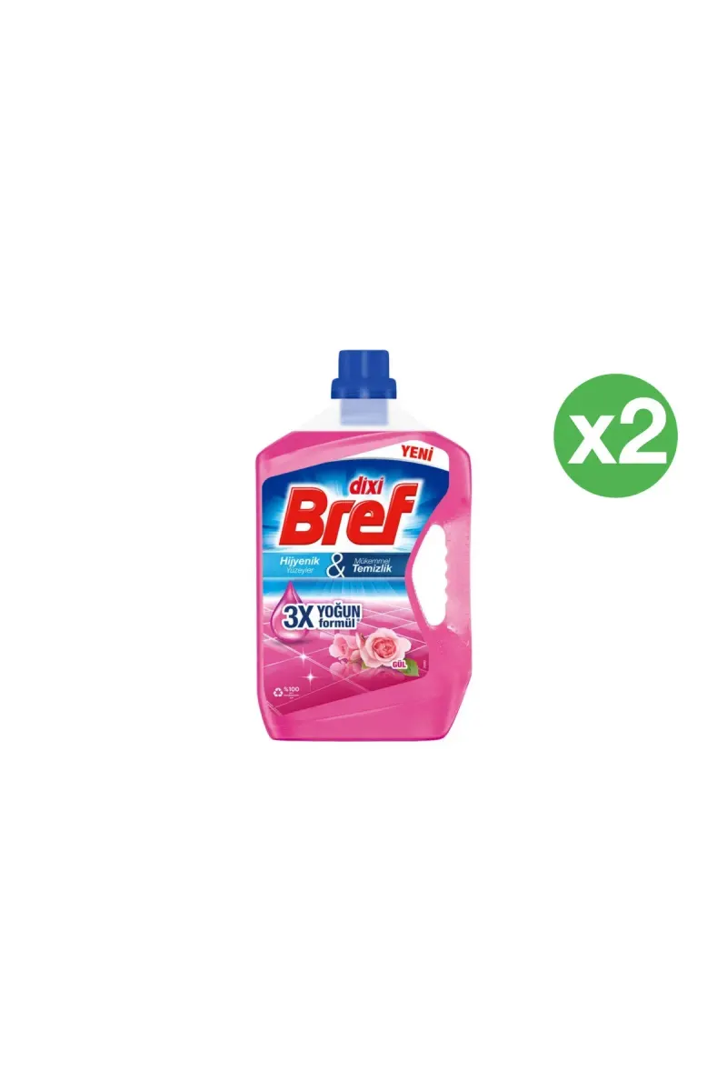 Dixi Surface Cleaner Rose Scent 2 x 2.5 L