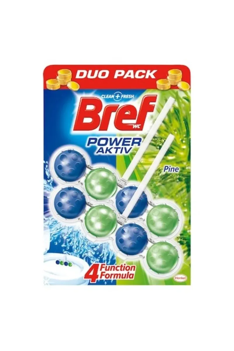 Power Aktiv Toilet Freshener Pine, 2 x 50 g