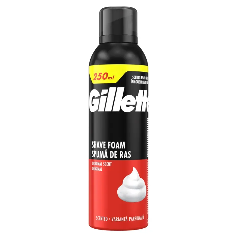 Gillette Spuma de Ras Original 250 ml