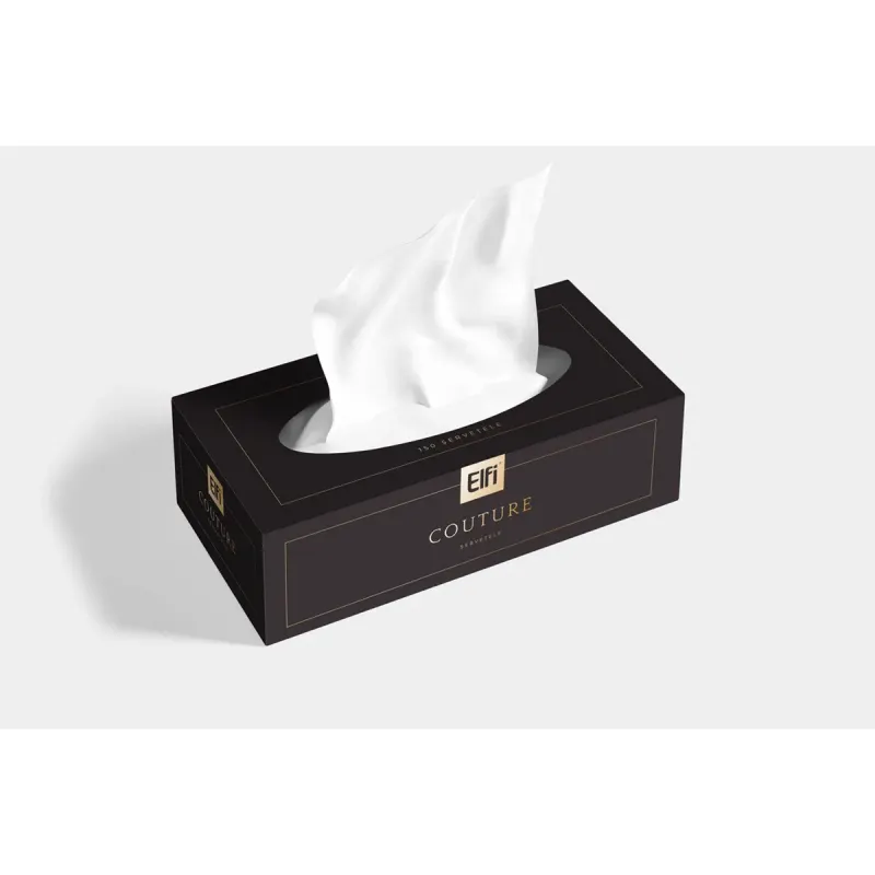 Elfi 100 Servetele Negre 3 Straturi