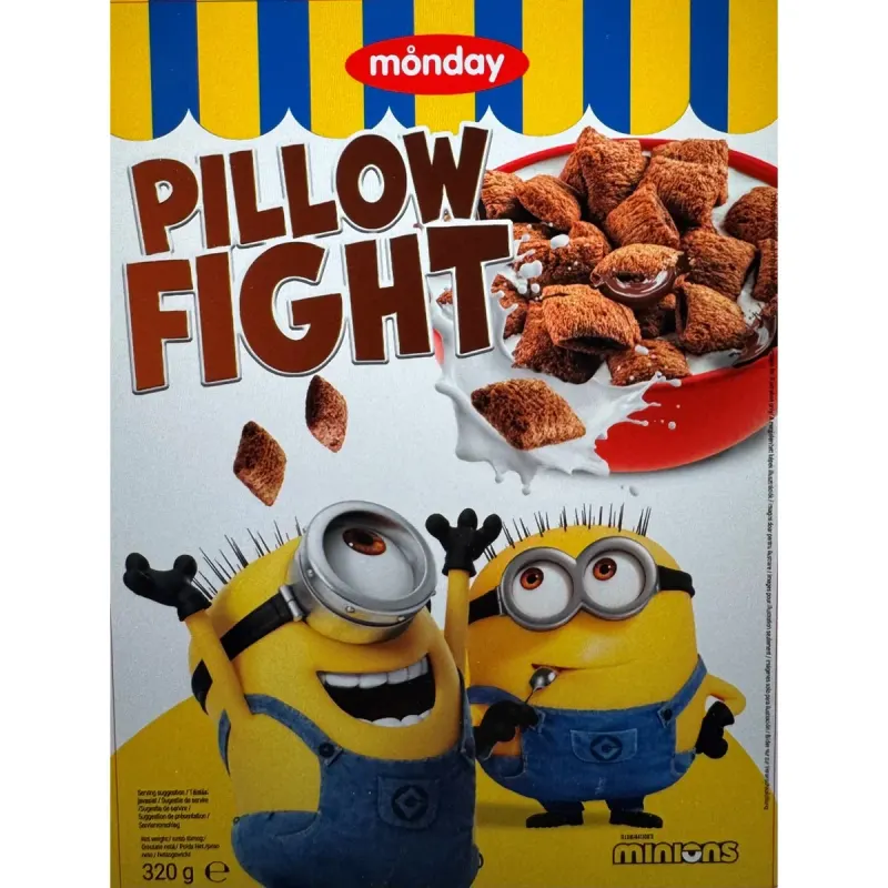 monday Pernute cu Cereale si Crema de Alune Minions 320 g