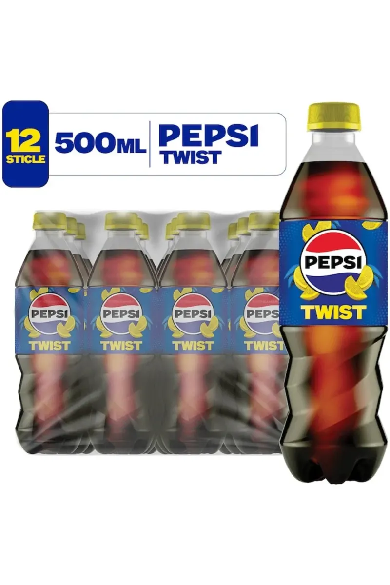TWIST, 500 ML x 12 PIECES, PET