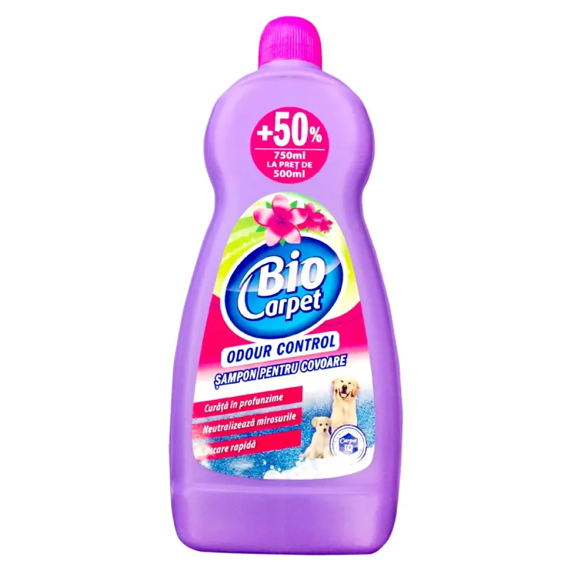 BIOCARPET Sampon Covoare Antimiros 500 ml