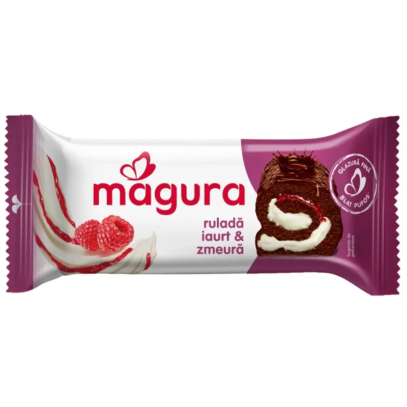 MAGURA Rulada Iaurt si Zmeura 24 x 35 g