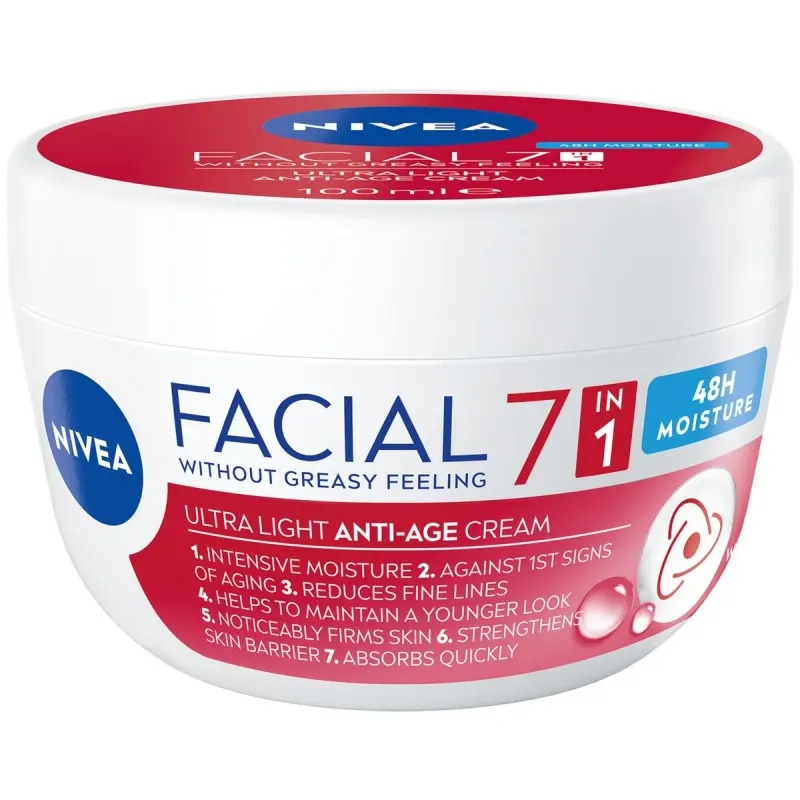 NIVEA Facial Cremă de Zi Anti Rid 100 ml