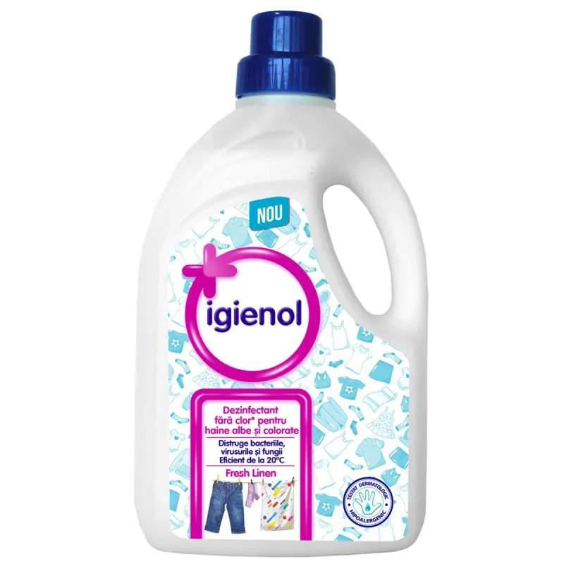 IGIENOL Dezinfectant Haine Albe si Colorate 1,5 L