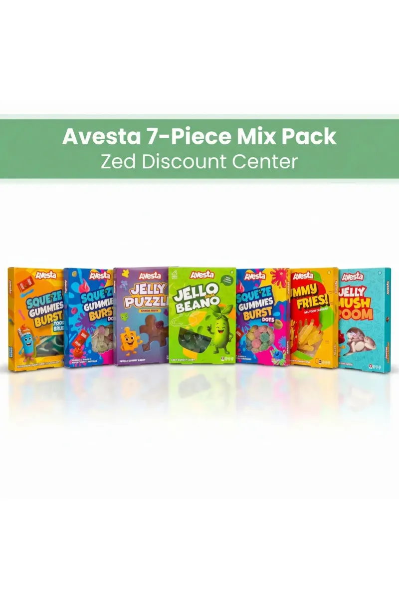 Candy Fun Box 7-Piece Mix Pack (7x110g.)