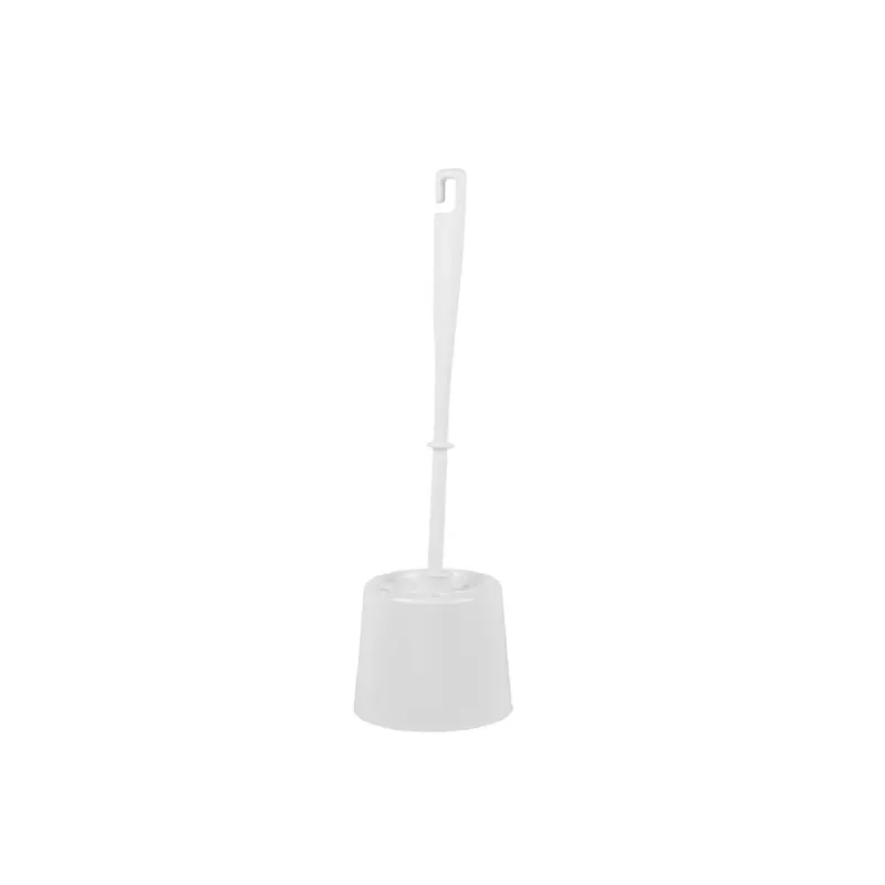 CASA PLASTOR Perie pentru WC cu Suport Alb