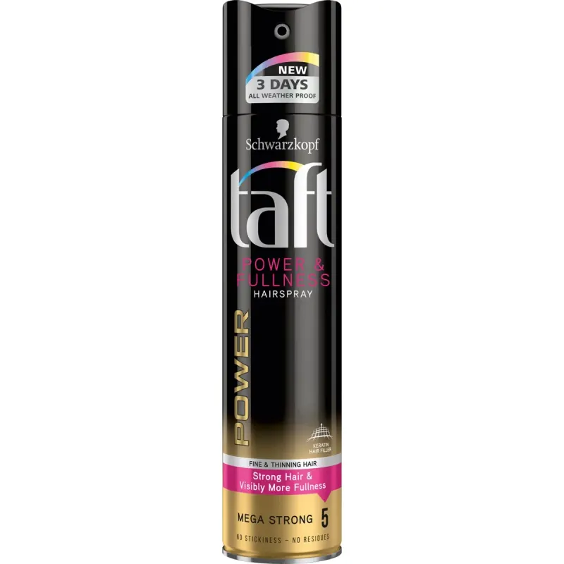taft Fixativ Power&Fullnes 250 ml