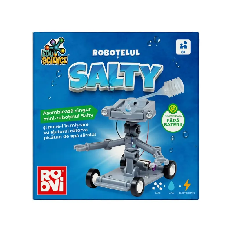 ROOVI Joc EduScience Robotel Salty Antrenat cu Apă Sărată