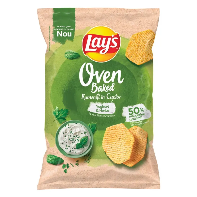 Lay's Chips Baked Iaurt 105 g