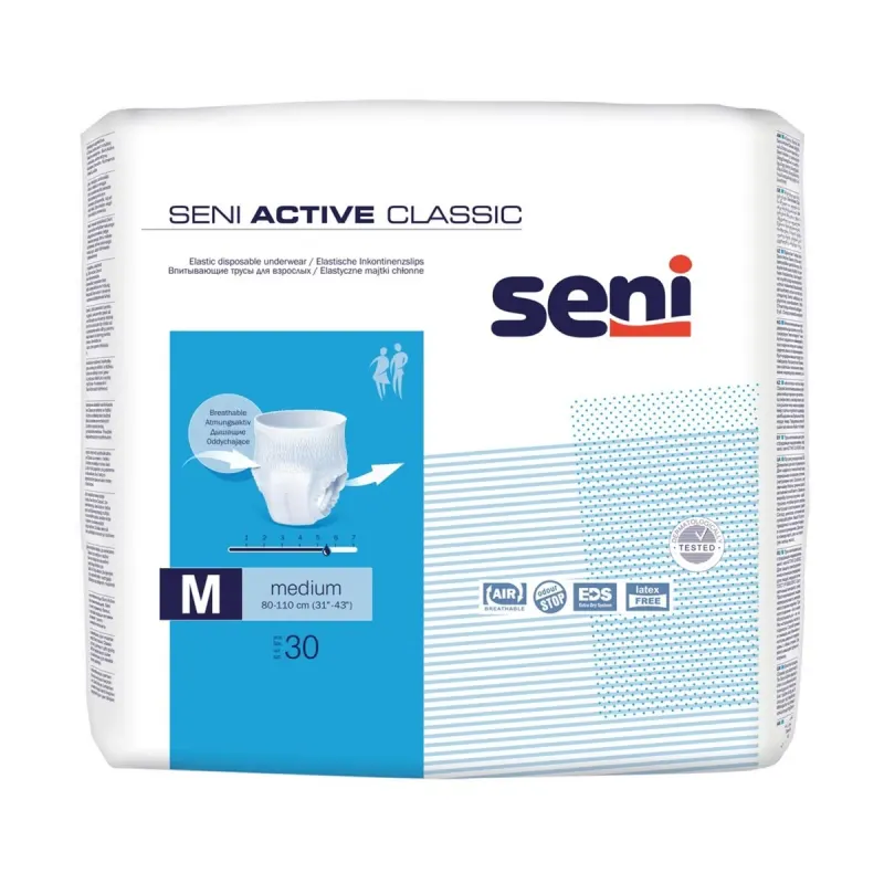 SENI Active Classic Scutece Adulti M 30 bucati
