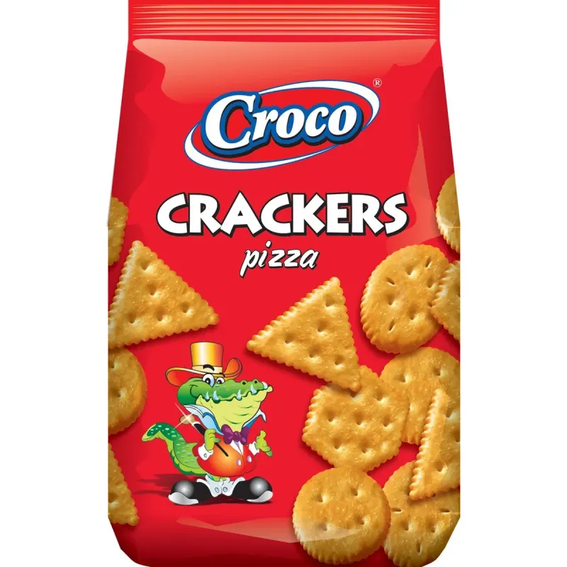 CROCO Crackers Pizza 4 x 100 g