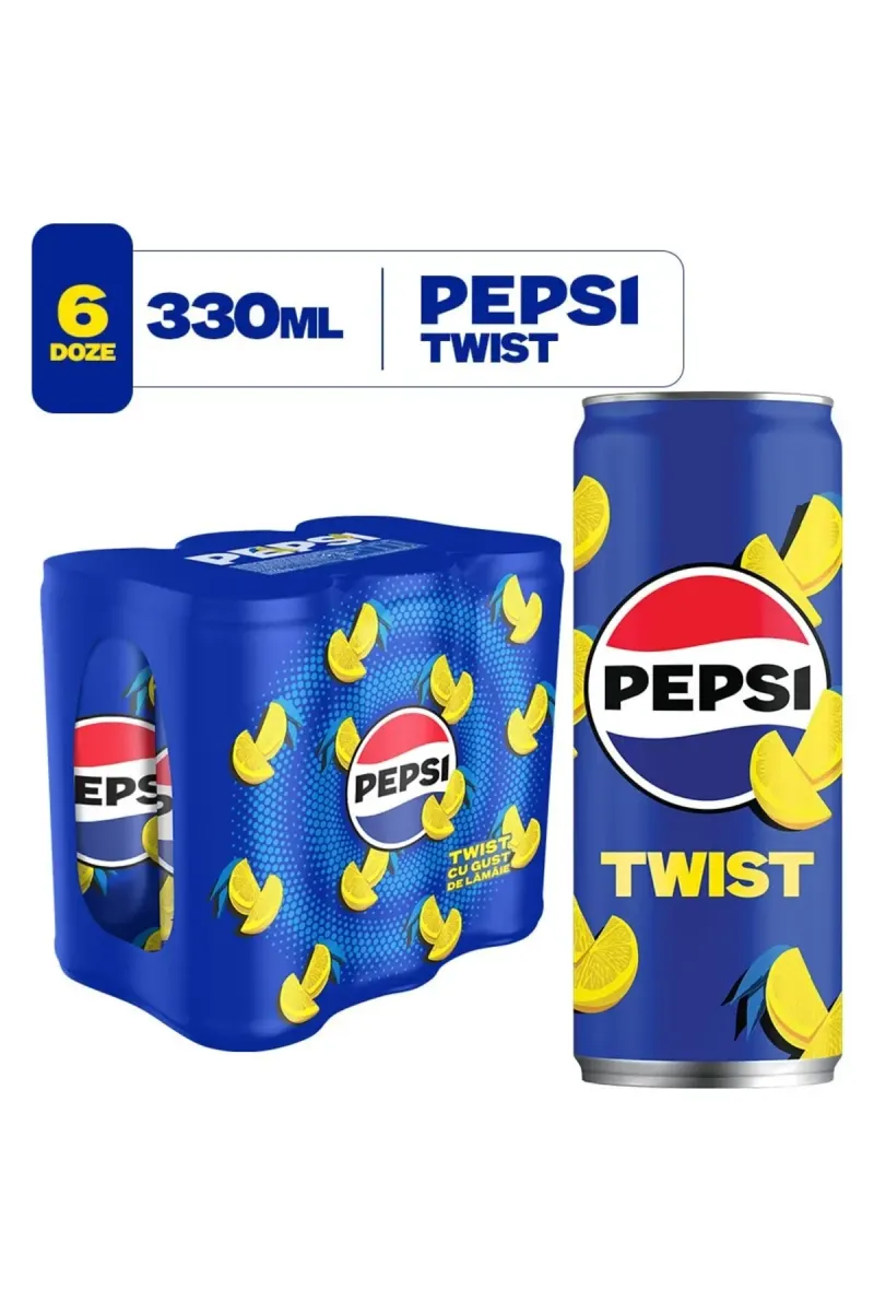 Twist Cola, Can, 6x330ml