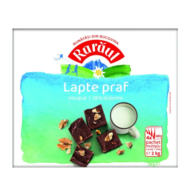 RARAUL Lapte Praf Integral 2 Kg