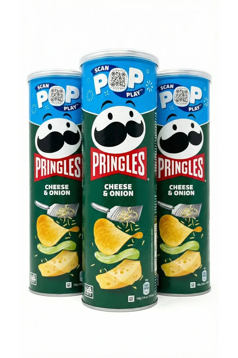Cheese & Onion 3 x 165 Gr