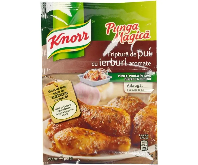 Knorr Punga Magica Pentru Pui Ierburi 25 g