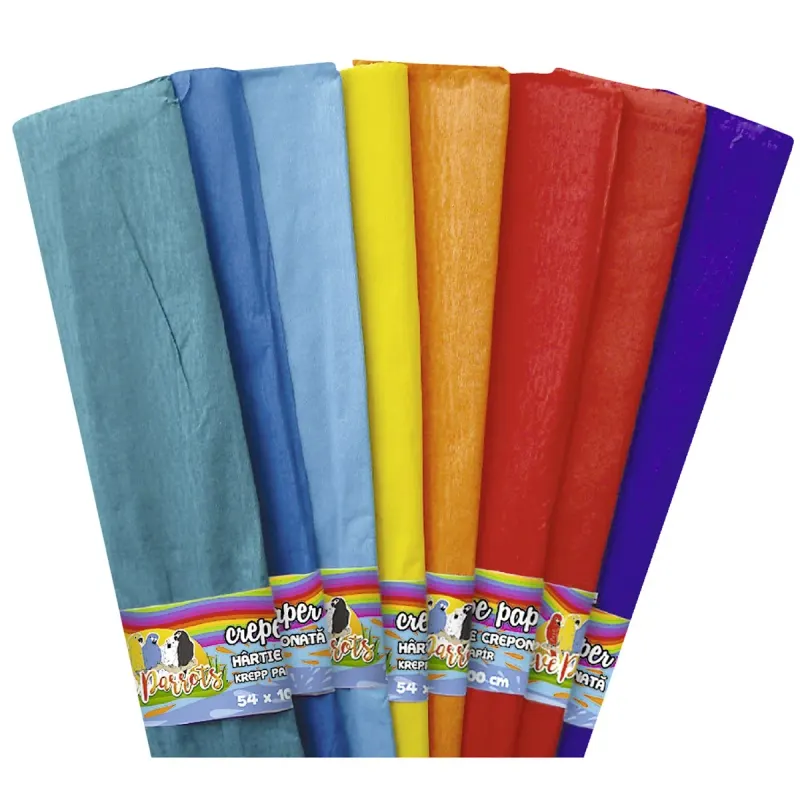 SCHOOL FRIENDLY COLORISTICA Hartie Creponata 10 bucati