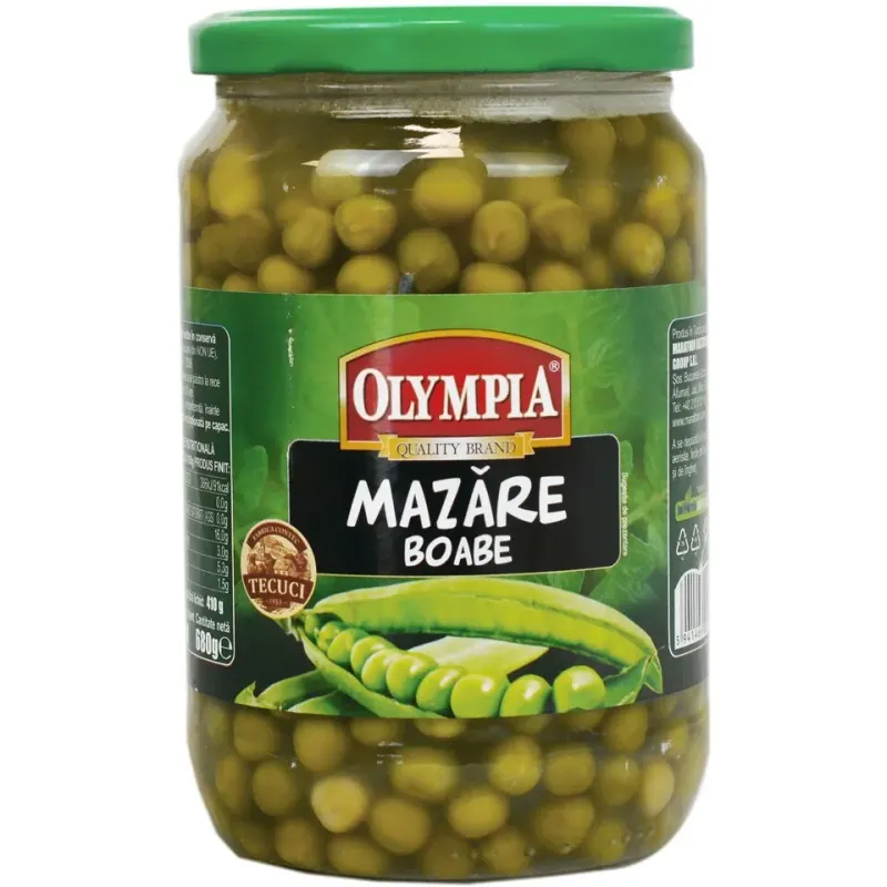 OLYMPIA Mazare Verde Boabe 680 g