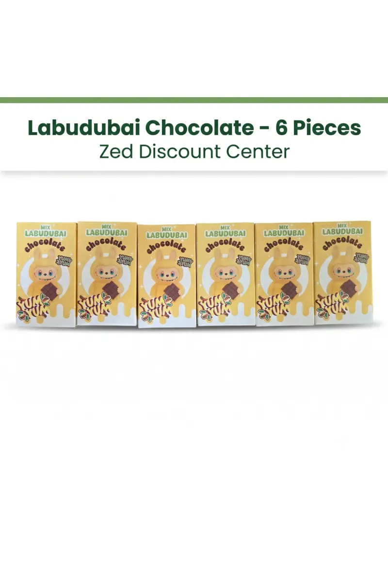 Labudubai Chocolate - 6 Pieces - Yellow Box