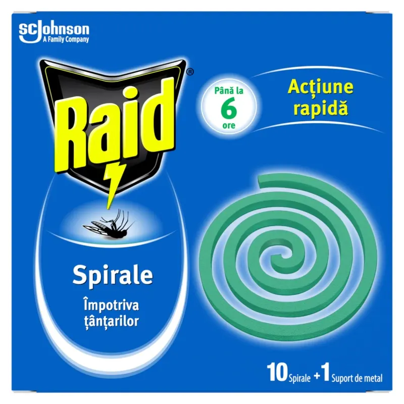 Raid Spirale Outdoor 10 bucati