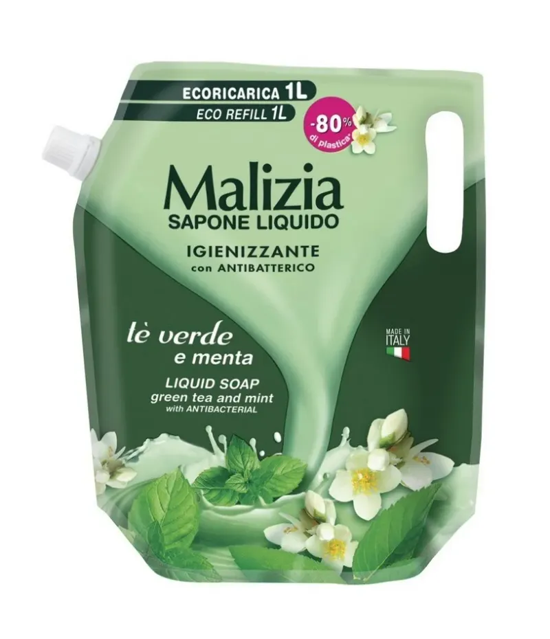 MALIZIA Rezerva Sapun Lichid cu Ceai Verde 1 L