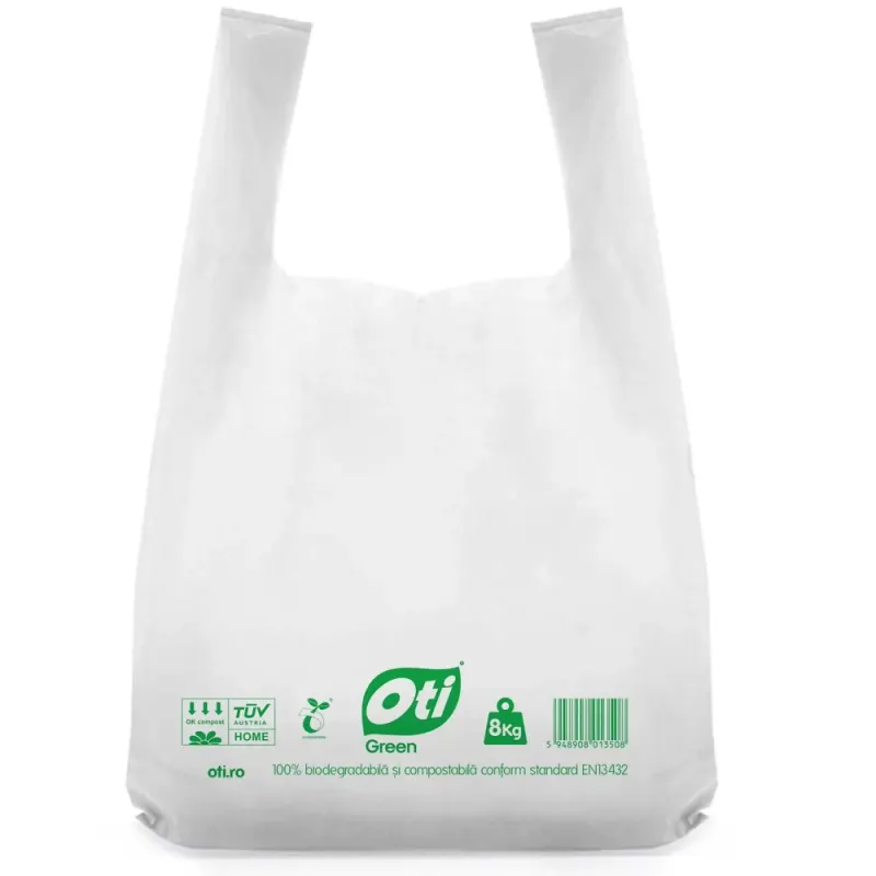Oti Sacose Biodegradabile 8 Kg 53 x 60 cm 50 bucati