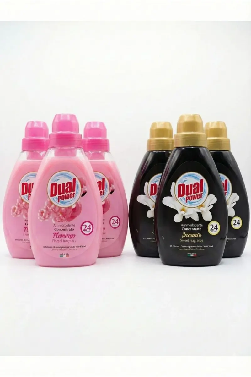 24 Wash Pack 6 x 600ml Fabric Softener