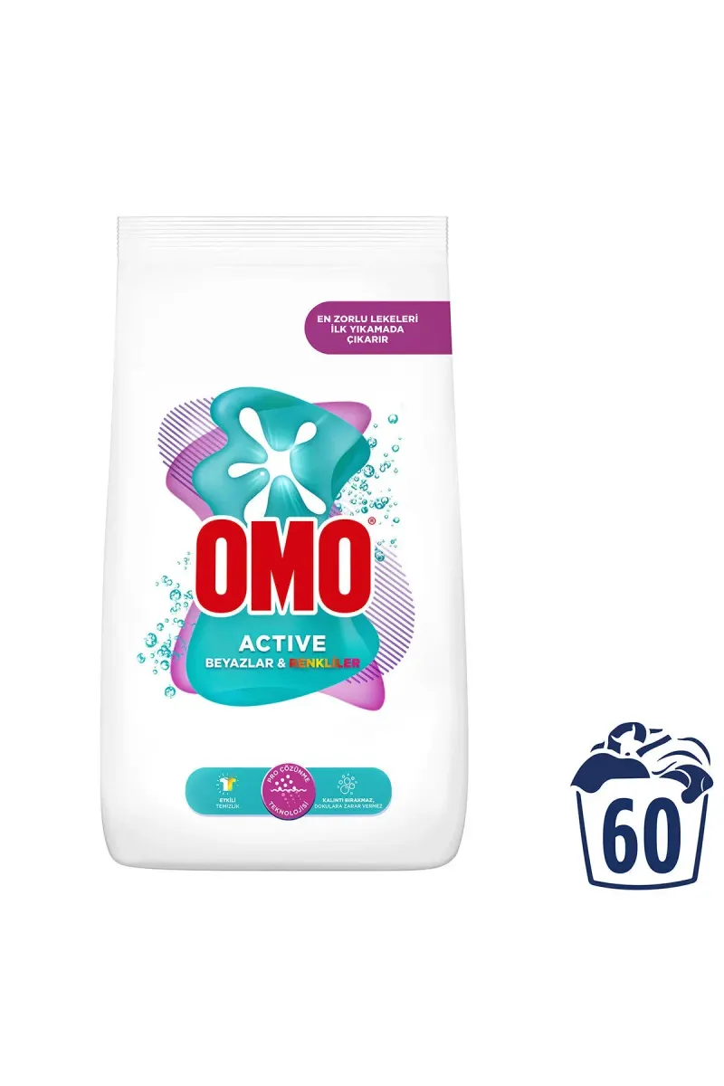 Active Whites & Colors Powder Detergent 9 kg