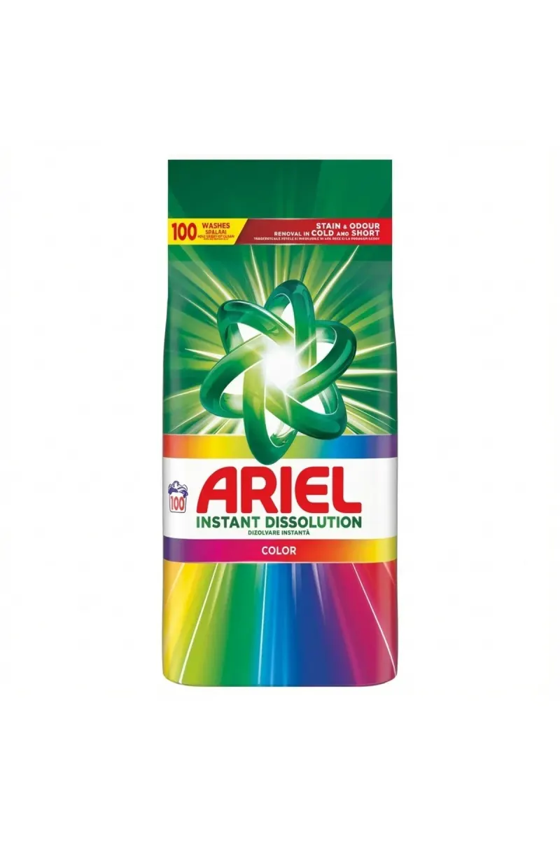 Ariel Color automatic powder laundry detergent, 6.5 kg, 100 washes