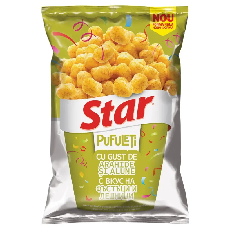 Star Snacks Arahide & Alune 4 x 80 g