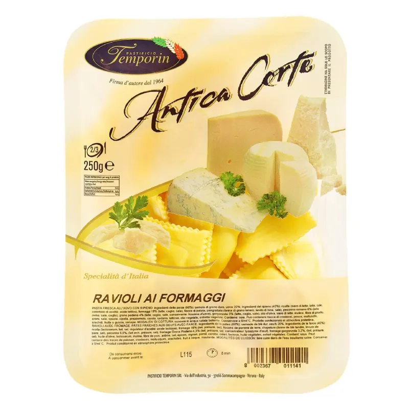 ANTICA Paste Ravioli cu Branza 250 g