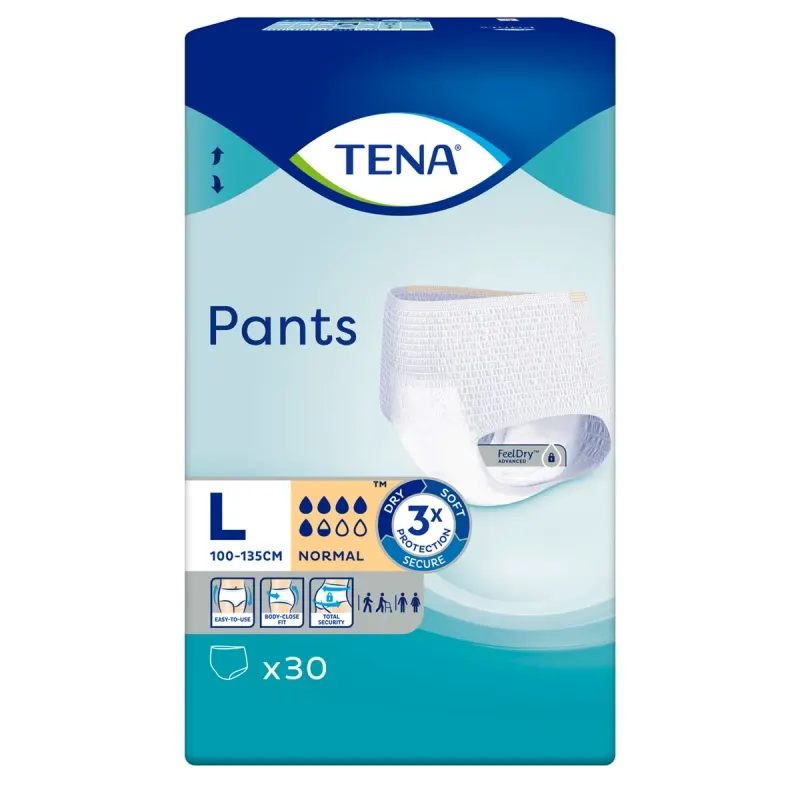 TENA Scutece pentru Adulti Tip Chilot Masura L 30 bucati