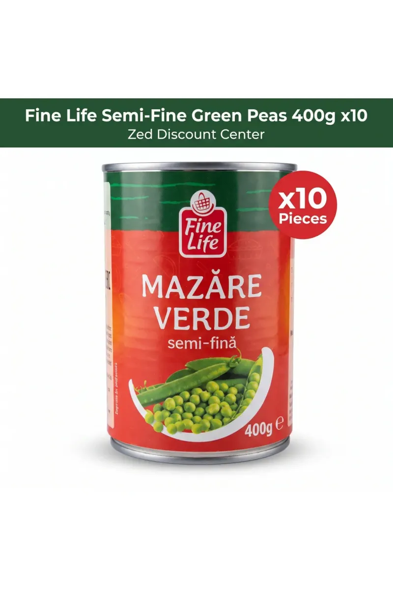 Semi-Fine Green Peas 400g x10