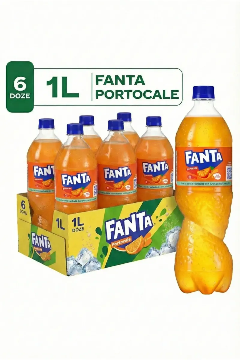 ORANGES, 1LT x 6 PIECES, PET